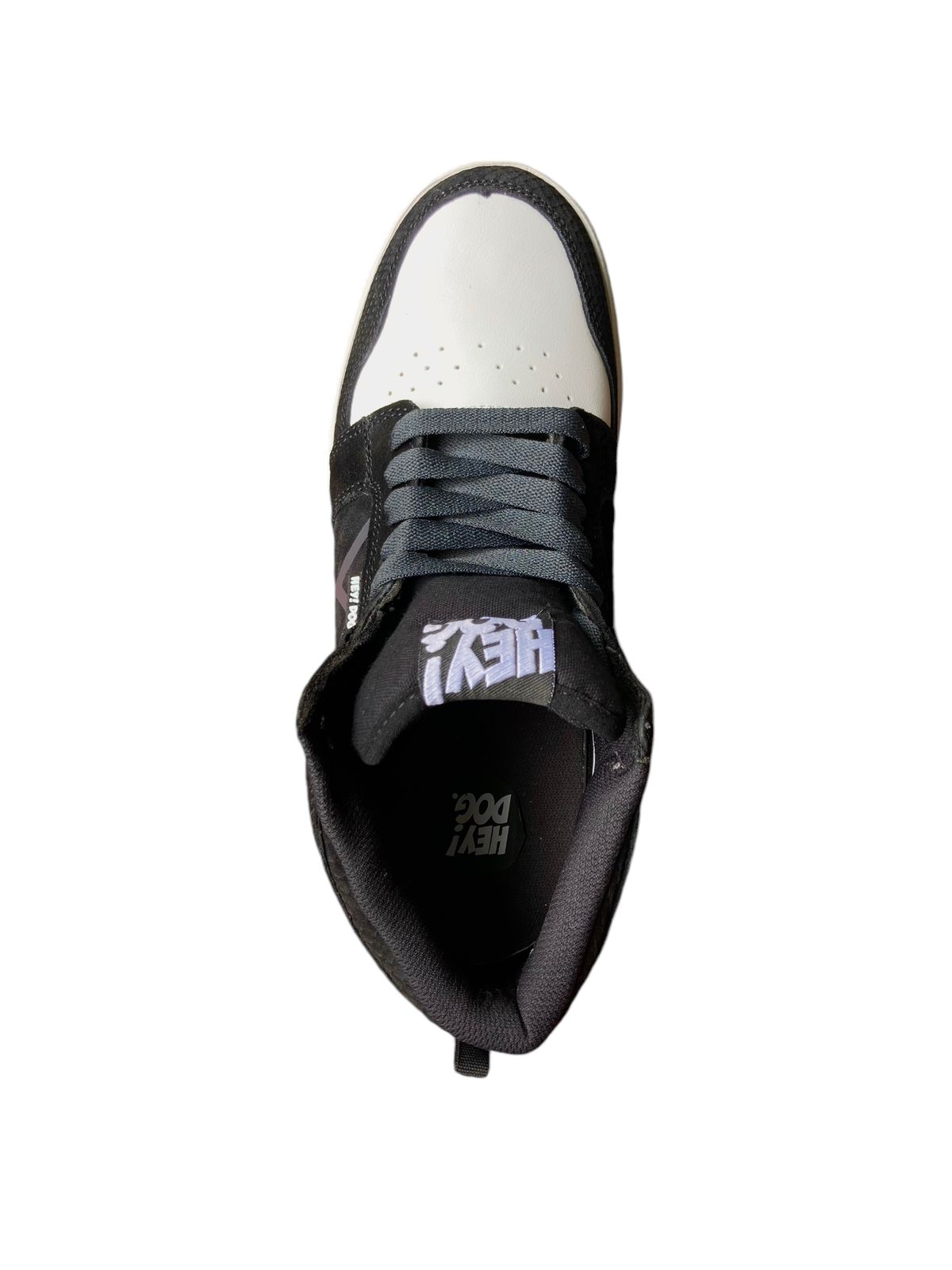Tenis Hey!Dog Knine 2.0 Negro Blanco - Image 4