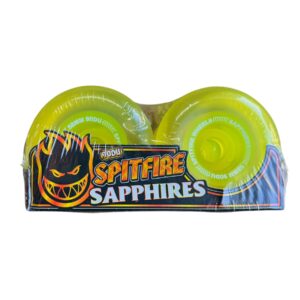 Ruedas para Skate Spitfire Sapphire Conical Yellow 58mm 90A