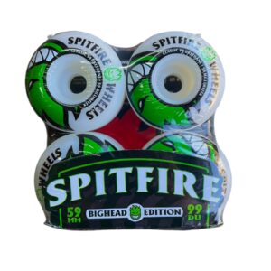 Ruedas para Skate Spitfire Bighead Green 59mm 99A