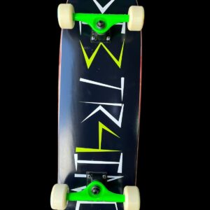 Patineta profesional avanzada Die Trying rayo negro tipo bowl