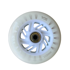 Ruedas led 110mm Luz led blanca Patines en linea