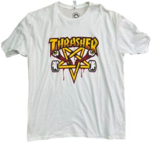 PLAYERA THRASHER PENTAGRAMA TALLA XL