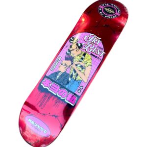 Tabla Die Trying Try Best Rojo Metalico
