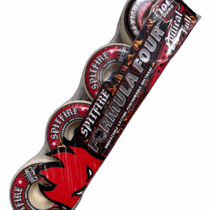 Ruedas para Skate Spitfire Formula Four rojas full cónicas 101A 56 mm