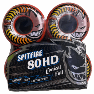 Ruedas para Skate Spitfire Conical Full 80A 55 mm Naranjas