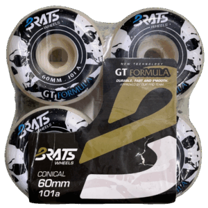 Ruedas para Skate Brats GT Formula cónicas 101A 60 mm