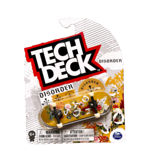 Tech Decks Patineta para dedos Fingerboard Disorder Flores