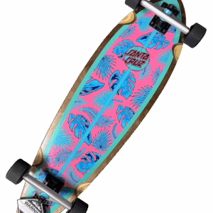 PATINETA LONGBOARD SANTACRUZ PINTAIL FLORES
