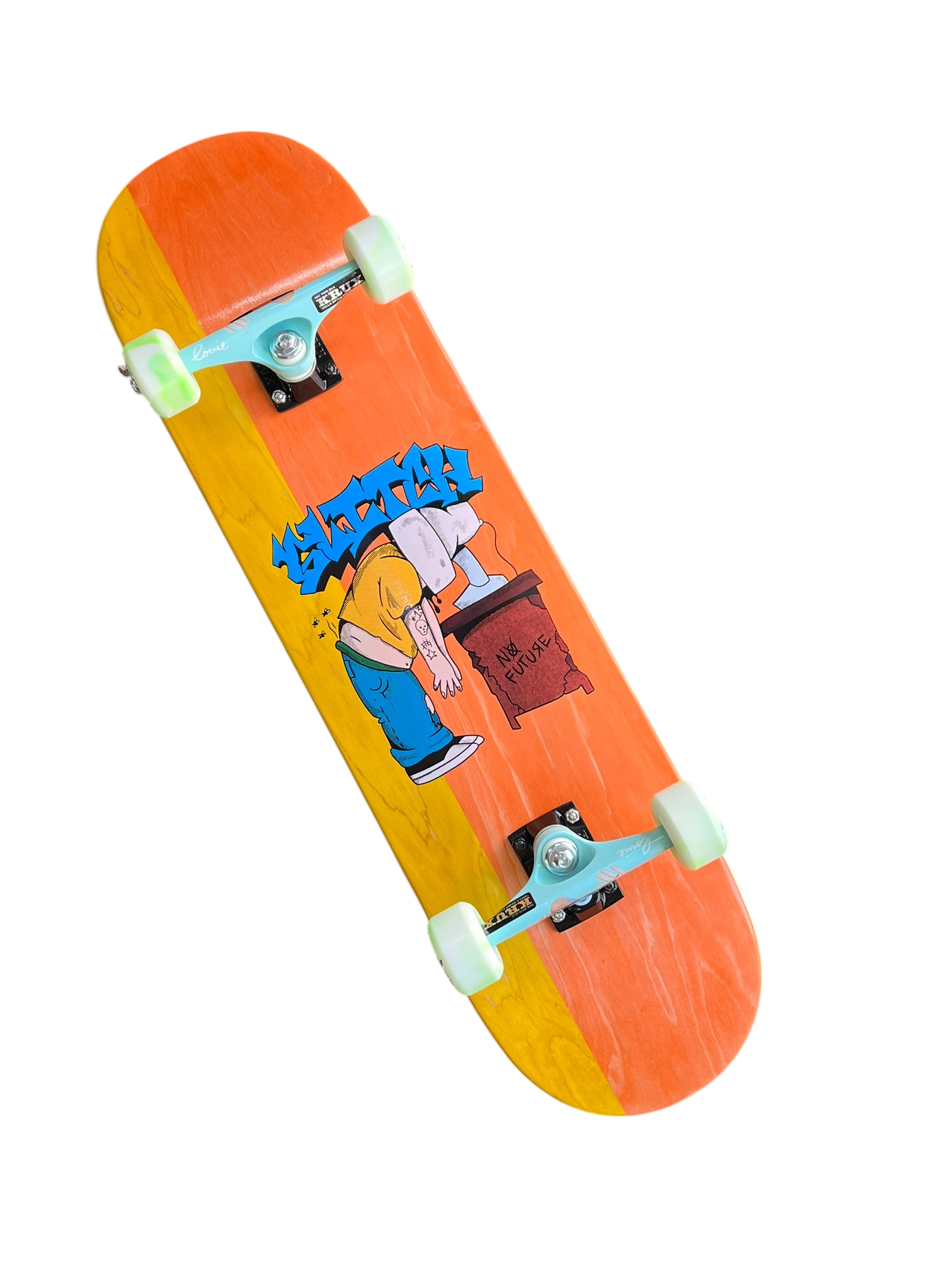 Skate GLITCH 8.25 bicolor