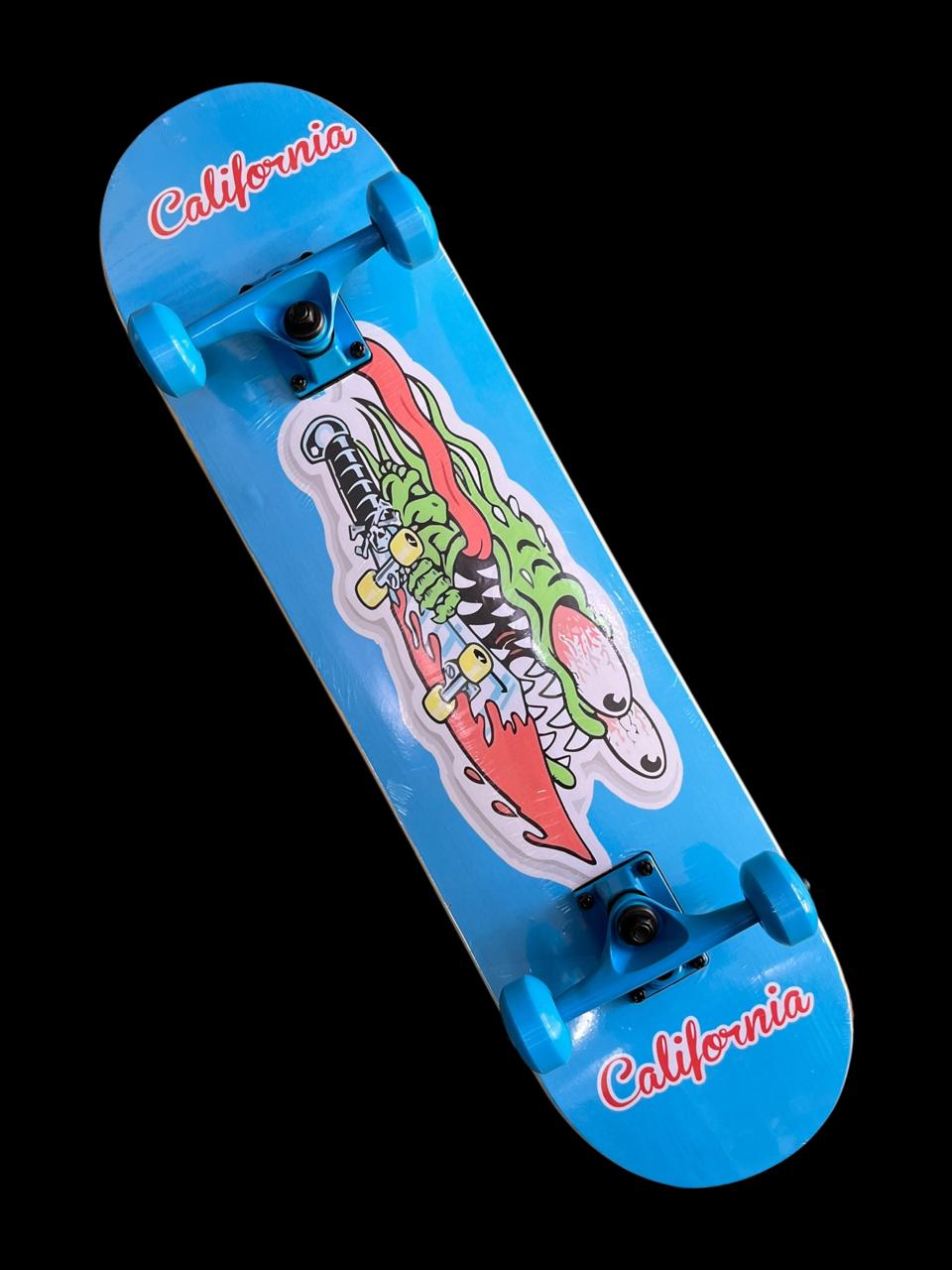 Skate semi profesional California Fantasma verde