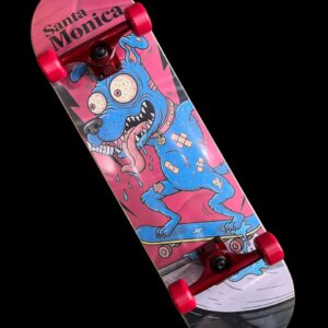 Skate profesional básica Santa Mónica Perro Azul