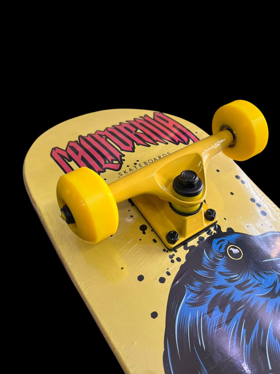 Skate semi profesional California Calavera y Cuervo - Image 2