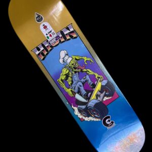 Tabla para patineta profesional TRICOLOR Zombie Chef 8.5"