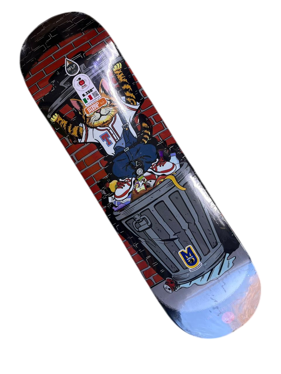 Tabla para patineta profesional TRICOLOR