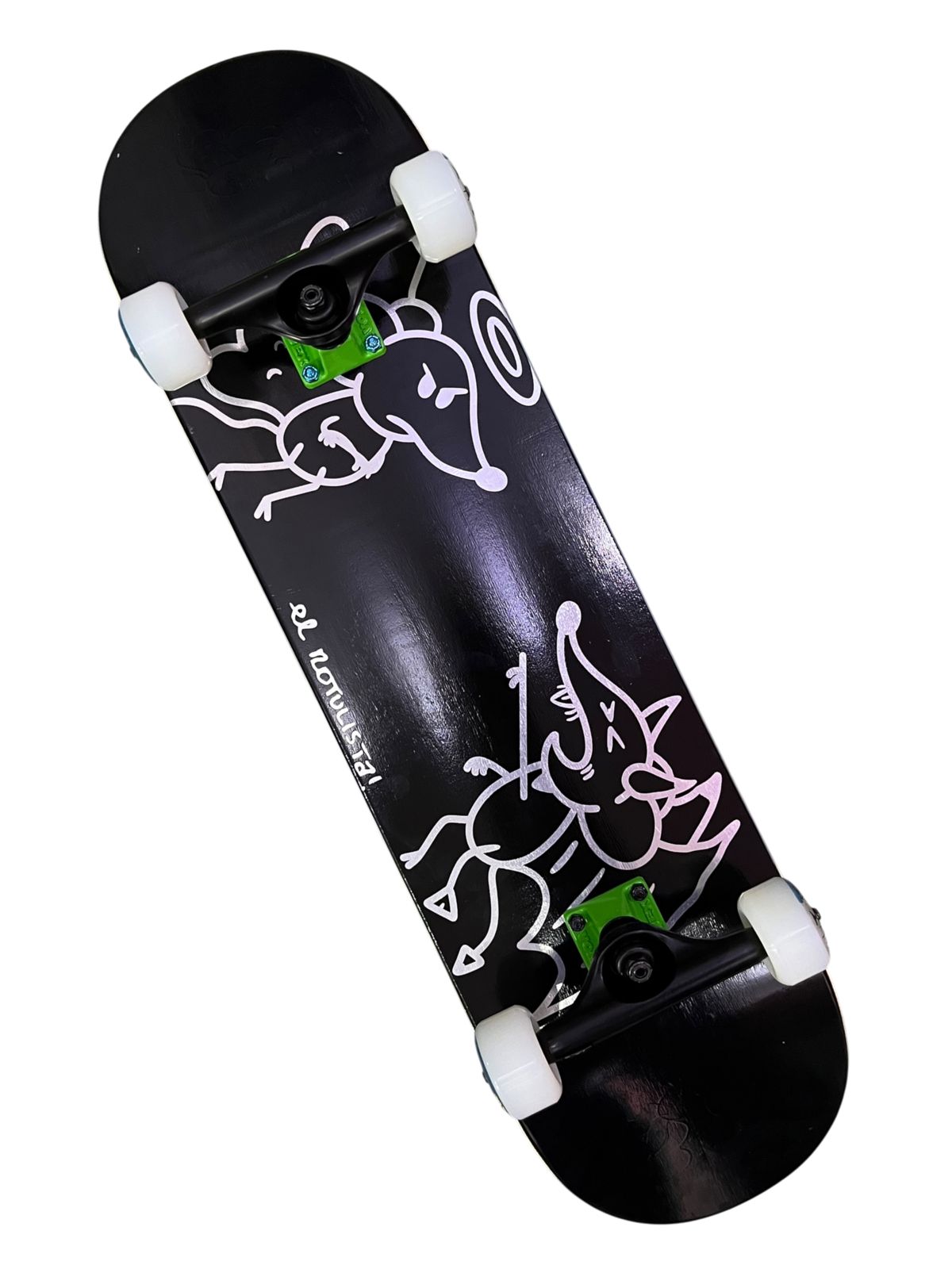 Skate Patineta profesional TRICOLOR El Rotulista 8.2 pulgadas