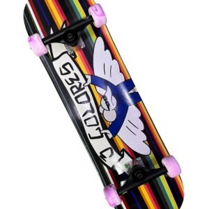 Skate Patineta profesional TRICOLOR El Rotulista 8.5 pulgadas