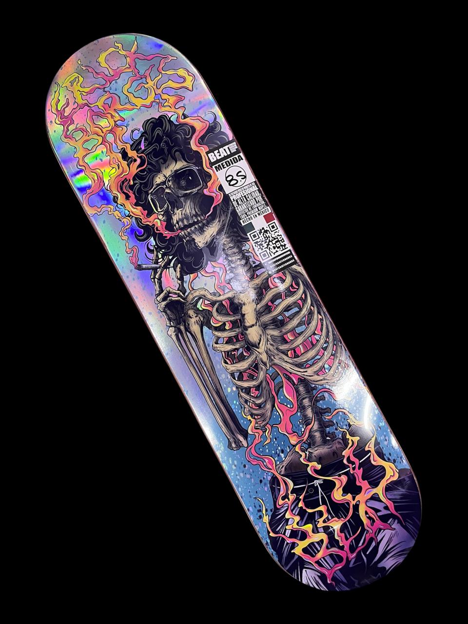 Tabla Deck para patineta profesional marca BEAT Erick Borges