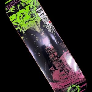 Tabla Deck para patineta profesional marca BEAT Cristian Huerta 8.25"