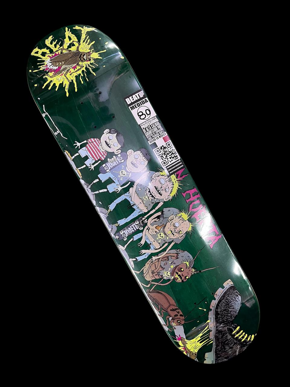 Tabla Deck para patineta profesional marca BEAT 8.0"