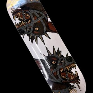 Tabla Deck para patineta profesional marca TOOL Perros medida 8.25"