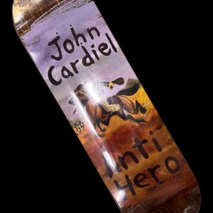 Tabla Deck para patineta profesional marca ANTIHERO medida 8.5"