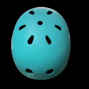 Casco profesional marca nacional Antifashion color aqua en varias tallas