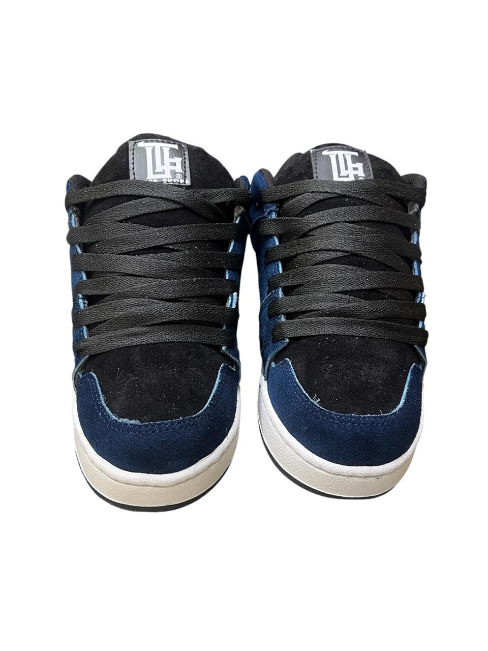 Tenis Nacionales Under Shoes modelo Gladiador Azul/negro en varias tallas
