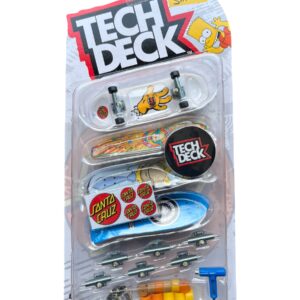 Tech Decks Patineta para dedos Santa Cruz colab. los Simpsons