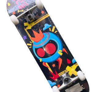 Skate semi profesional California robot con corona