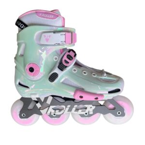 Patines en línea V-Roller Tornasol Nacarado con ruedas LED RGB